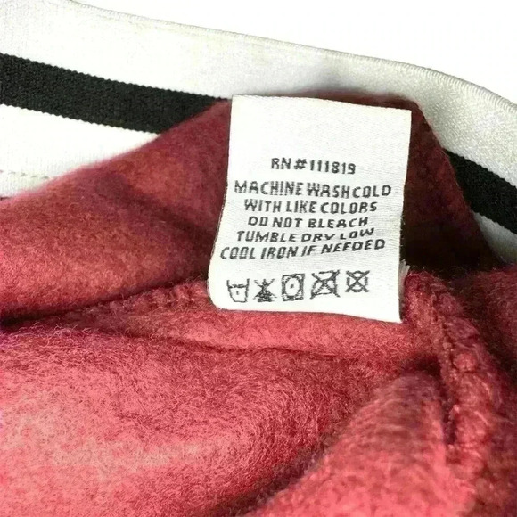 S.O.I Collection Maroon Elastic Waistband Joggers Large - Picture 8 of 8